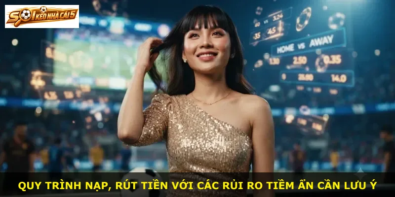 Quy trình nạp, rút tiền với các rủi ro tiềm ẩn cần lưu ý