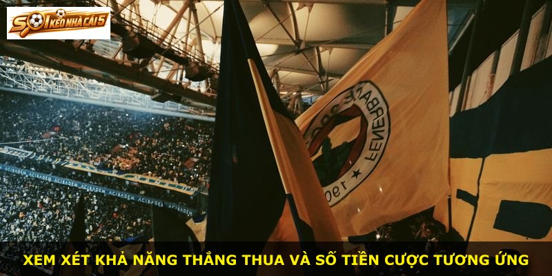 Xem xét khả năng thắng thua và số tiền cược tương ứng