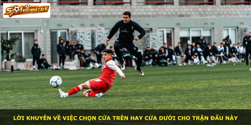 Lời khuyên về việc chọn cửa trên hay cửa dưới cho trận đấu này