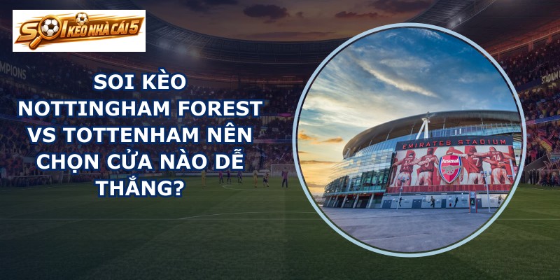 soi kèo Nottingham Forest vs Tottenham