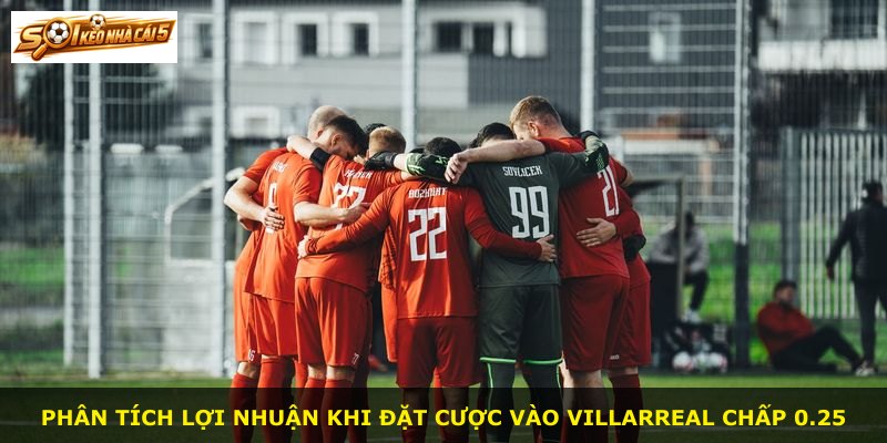 Phân tích lợi nhuận khi đặt cược vào Villarreal chấp 0.25